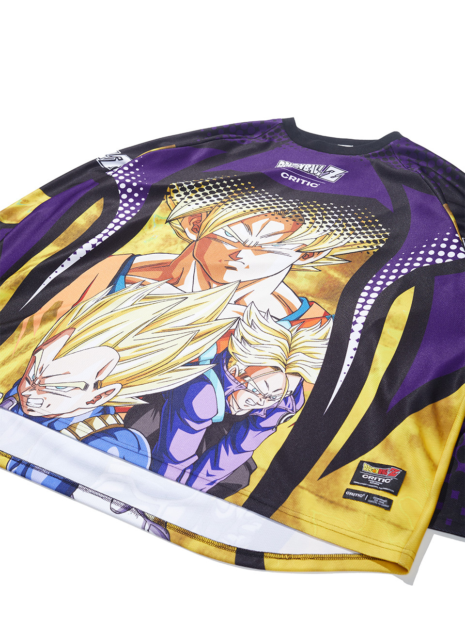 크리틱(CRITIC) CRITIC X DRAGONBALL GOKU RACING JERSEY PURPLE 