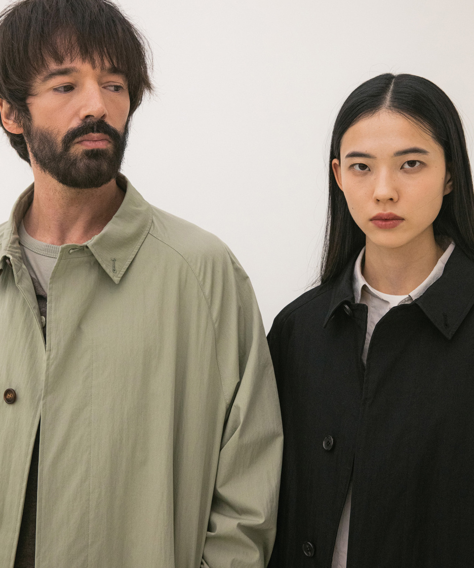어나더 오피스(ANOTHER OFFICE) Vast Balmacaan Coat (Pacific Khaki)... 무신사 어나더 오피스(ANOTHER OFFICE)  Vast Balmacaan Coat... 