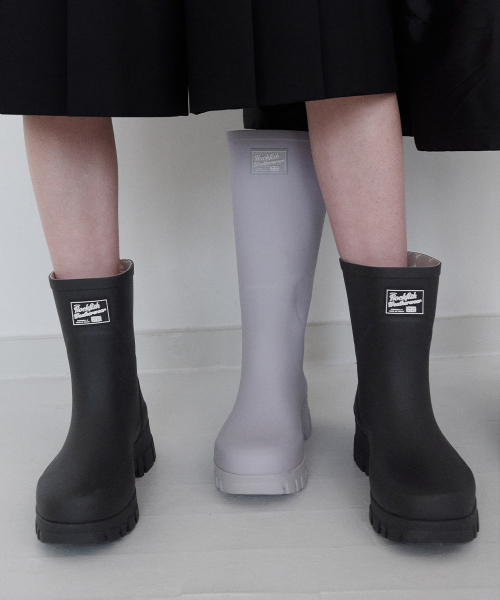 PLATFORM RAIN BOOTS MIDDLE - 4 colors