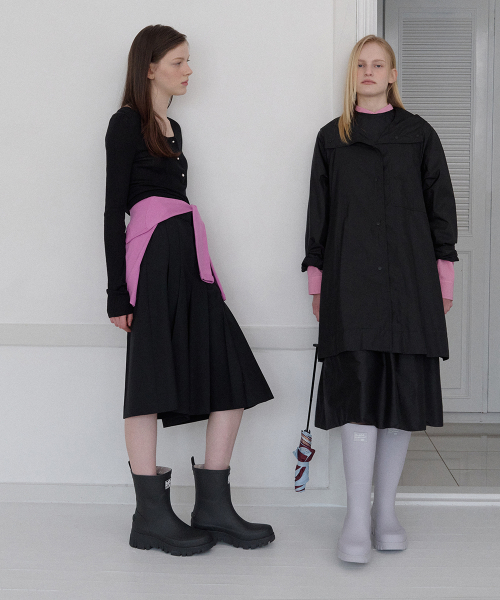 PLATFORM RAIN BOOTS MIDDLE - 4 colors
