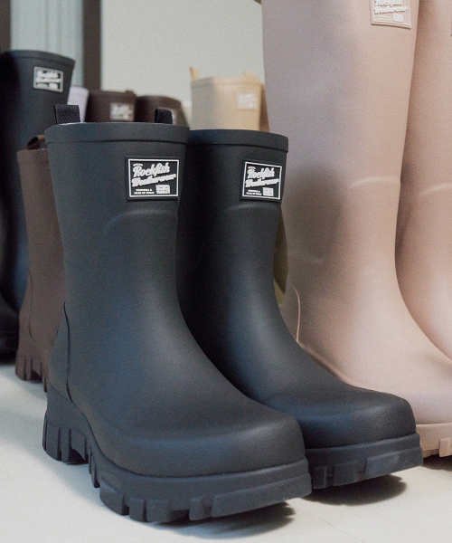 PLATFORM RAIN BOOTS MIDDLE - 4 colors