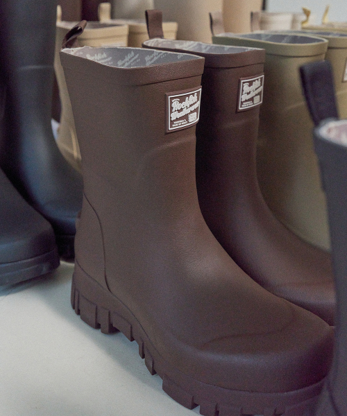 PLATFORM RAIN BOOTS MIDDLE - 4 colors