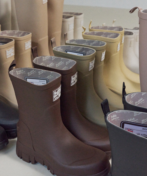 PLATFORM RAIN BOOTS MIDDLE - 4 colors