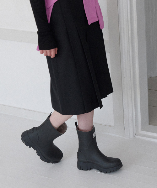 PLATFORM RAIN BOOTS MIDDLE - 4 colors