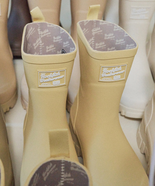 PLATFORM RAIN BOOTS MIDDLE - 4 colors