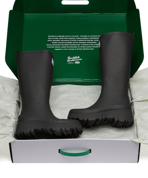 PLATFORM RAIN BOOTS LONG - 3 colors