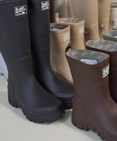 PLATFORM RAIN BOOTS LONG - 3 colors