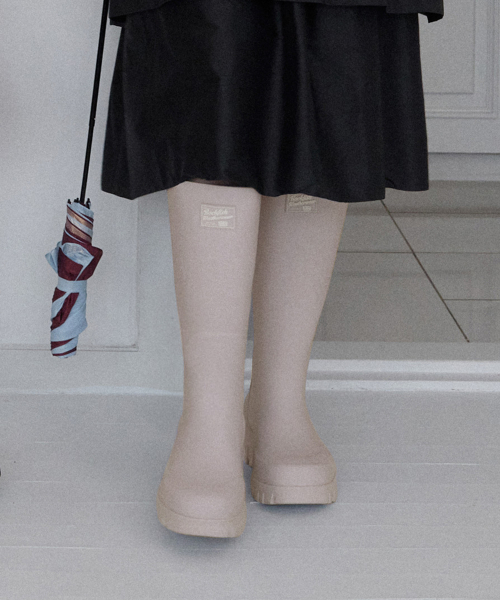 PLATFORM RAIN BOOTS LONG - 3 colors
