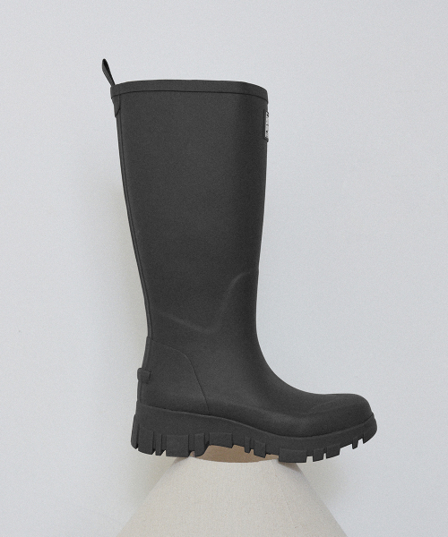 PLATFORM RAIN BOOTS LONG - 3 colors