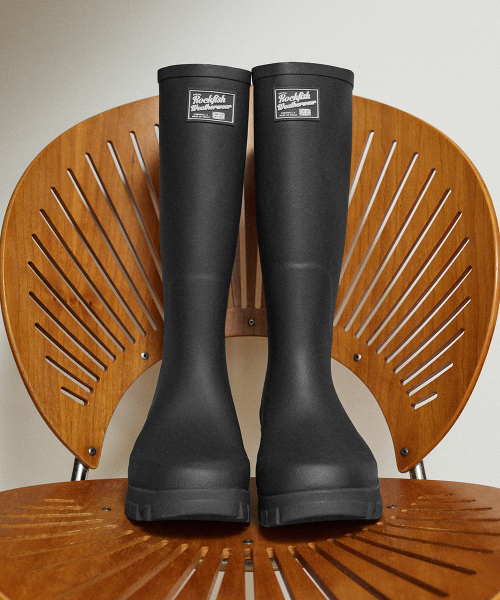 PLATFORM RAIN BOOTS LONG - 3 colors