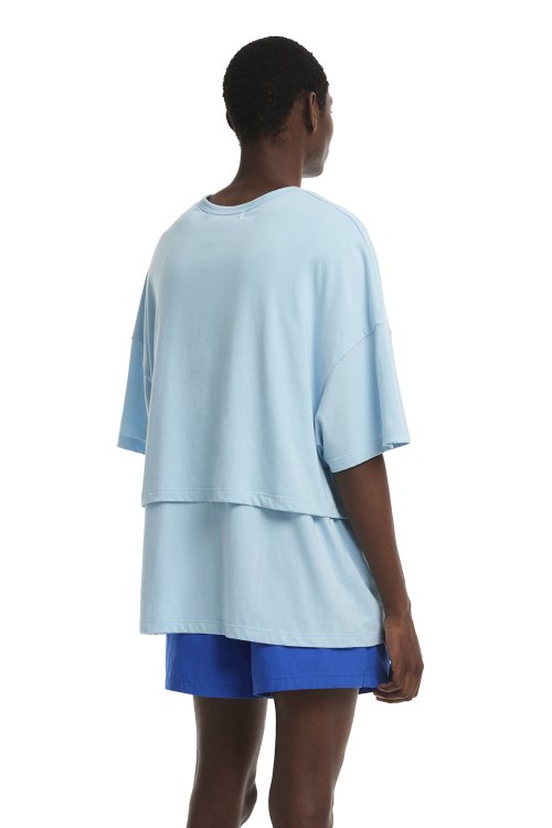 Layered T-Shirt_Blue