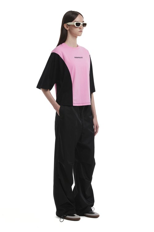 Colorblocked T-Shirt_Pink