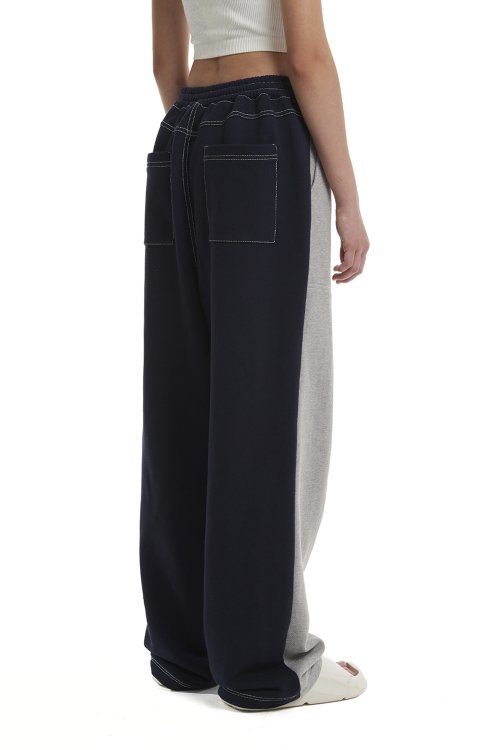 Colorblocked Lounge Pants_Grey
