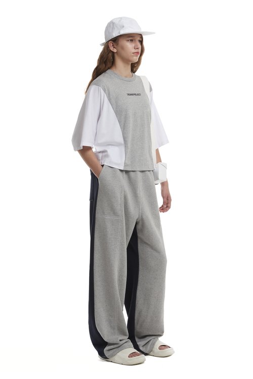 Colorblocked Lounge Pants_Grey