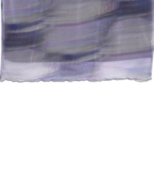 FOG LONG MESH SKIRT_PURPLE