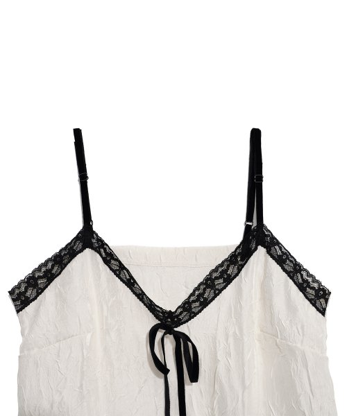 CRUMPLED SLIP TOP_IVORY