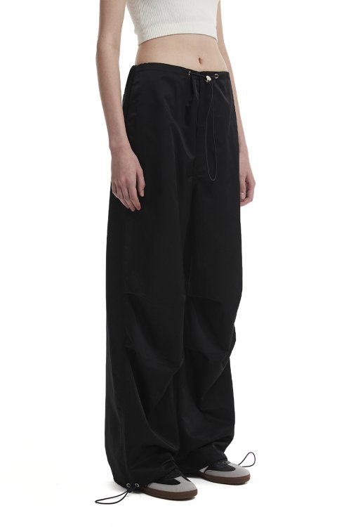 Drawstring Pants_Black
