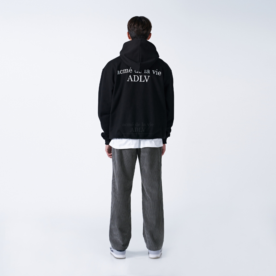 MUSINSA | acmé de la vie ADLV BABY FACE HOODIE_BLACK BUBBLE