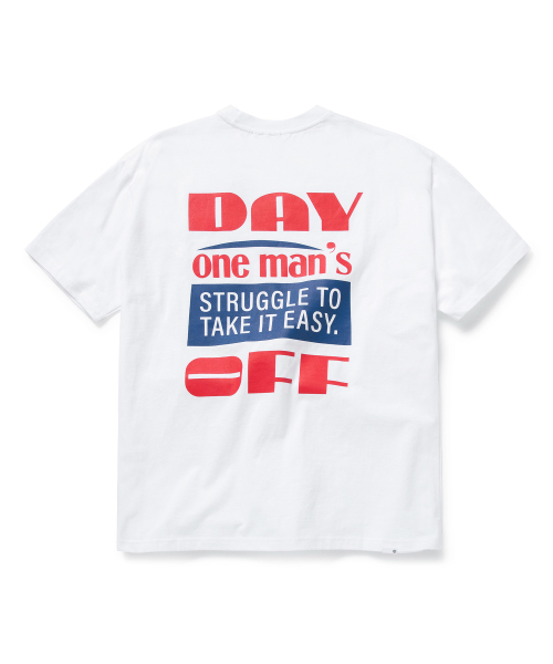 DayOff graphic T-Shirt_Red_DT395