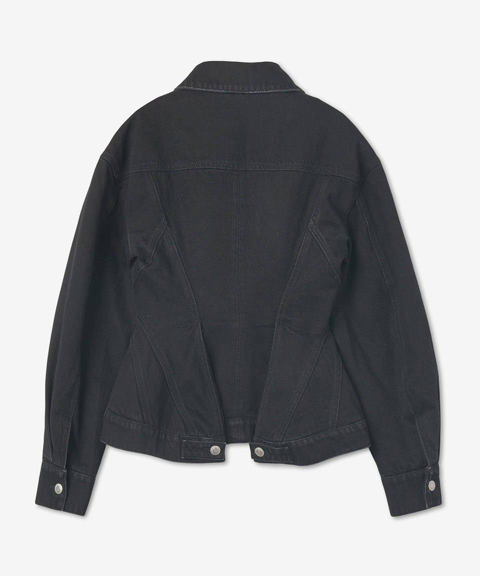 ジャケット alexander mcqueen HYBRID DENIM JACKET (715557_QMAB51000) Alexander McQueen Hybrid Denim Jacket | italist