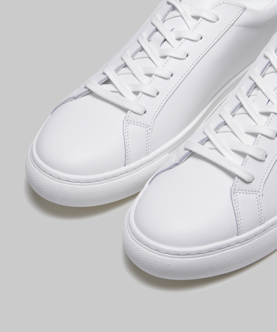 ★MUSINSA STANDARD★ Leather Court Sneakers Mark 2 SILVER MUSINSA公式 | MUSINSA STANDARD Leather Court Sneakers Mark