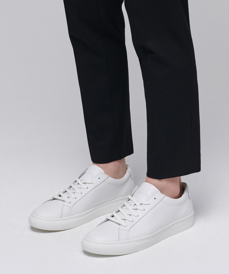 MUSINSA STANDARD UNI_レザーコートスニッカーズ Mark2 MUSINSA | MUSINSA STANDARD Leather Coat Sneakers Mark 2 [Beige]
