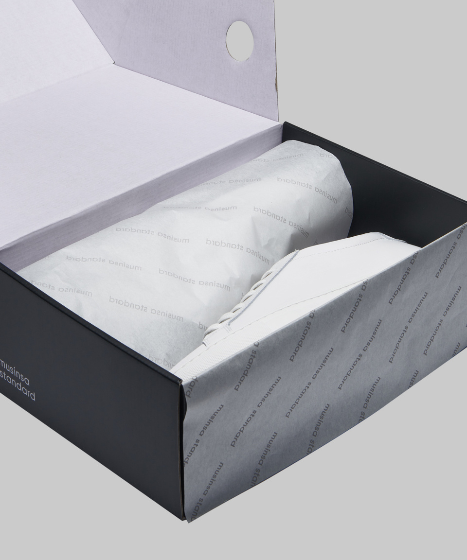 ★MUSINSA STANDARD★ Leather Court Sneakers Mark 2 SILVER MUSINSA | MUSINSA STANDARD Leather Court Sneakers Mark 2_White