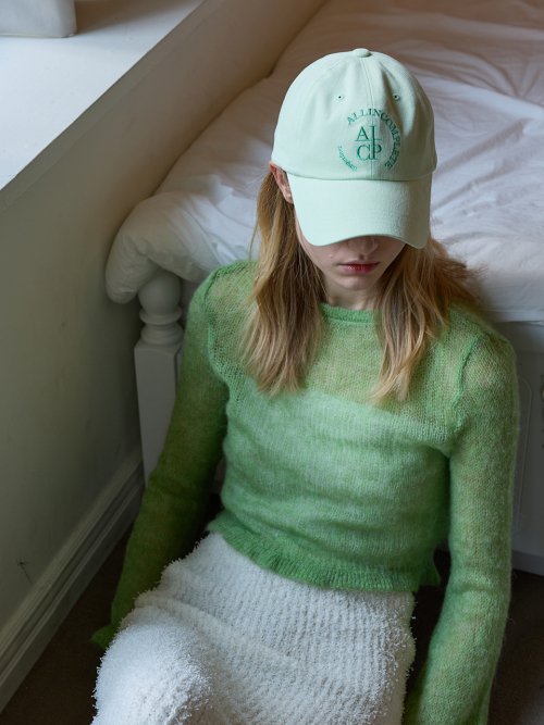 Round Logo Ball Cap (Melon)