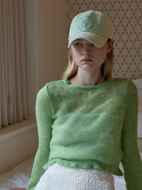 Round Logo Ball Cap (Melon)