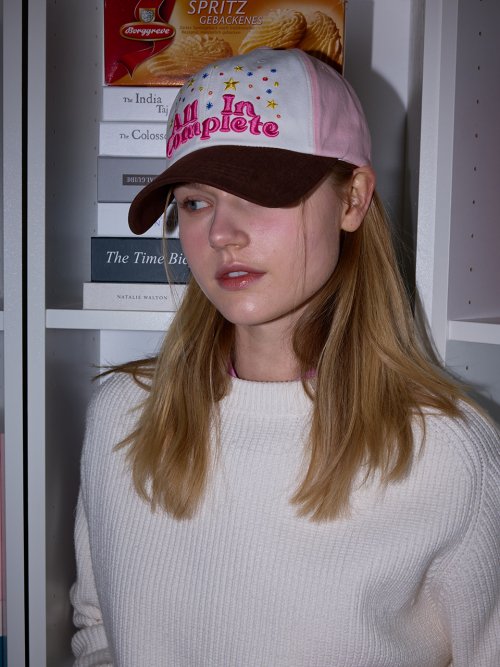 Stella Retro Ball Cap (Brown & CherryBlossom)