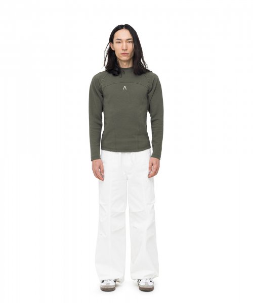 Stitch Tight Top (Khaki)