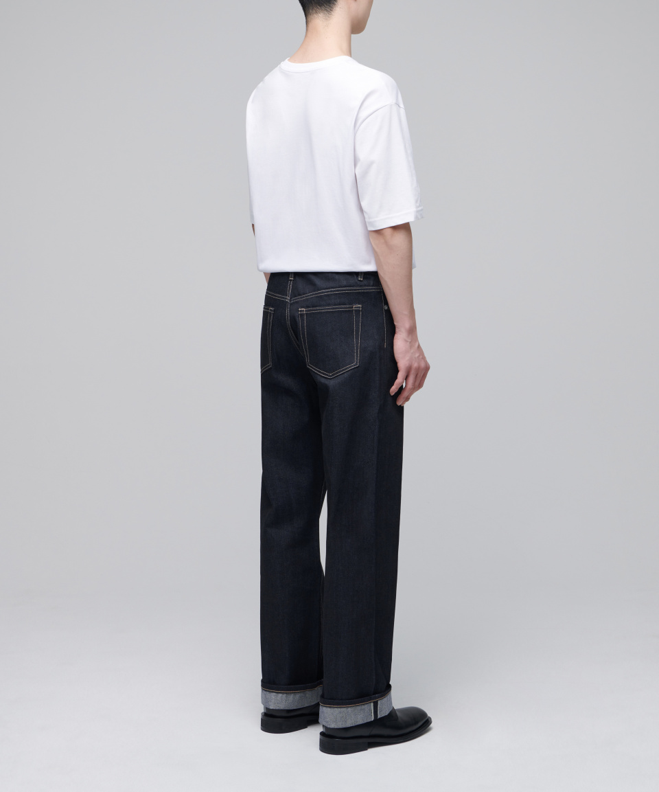★MUSINSA STANDARD★ Indigo Straight Denim Pants Medium MMCN MUSINSA | MUSINSA STANDARD Straight Denim Pants [Medium Indigo]