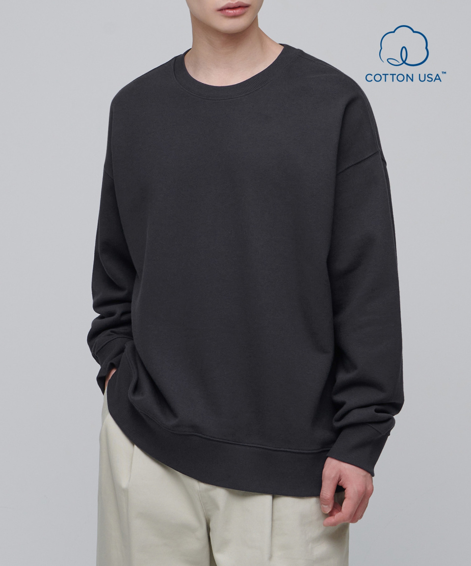 Tシャツ・カットソー *MUSINSA STANDARD* Crinkle Oversized Woven T-Shirt Dark Grey MUSINSA | MUSINSA STANDARD Crinkle Oversized Woven T-Shirt