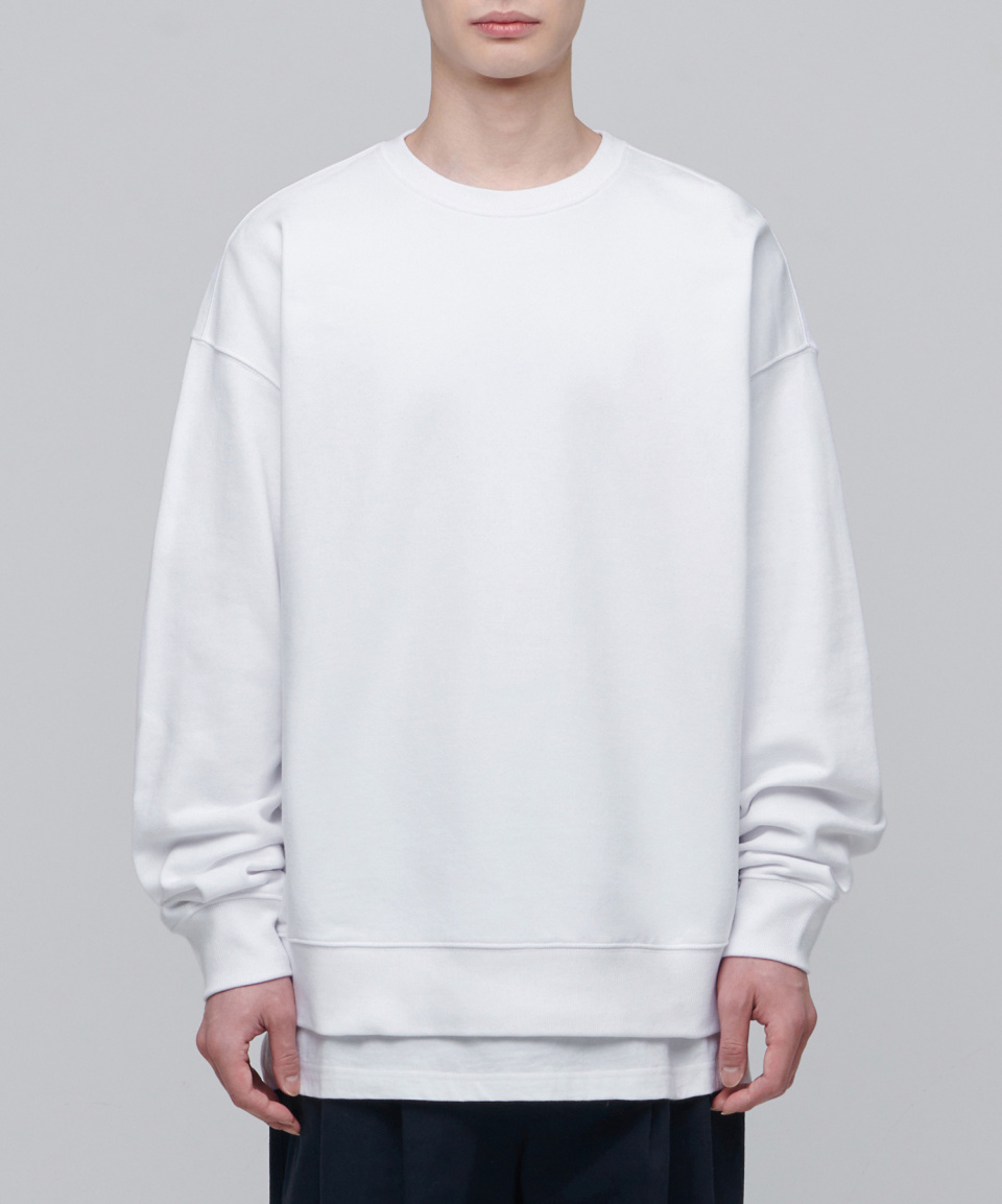 スウェット・トレーナー *MUSINSA STANDARD* Oversized collared half zip-up sweatshirt MUSINSA | MUSINSA STANDARD Oversized Collared Half Zip-up
