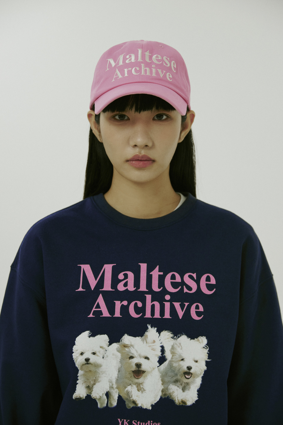 さらに100円引き◆Wai Kei◆Maltese Crew Sweatshirt WAIKEI☆Maltese archive sweatshirts (Wai Kei/スウェット