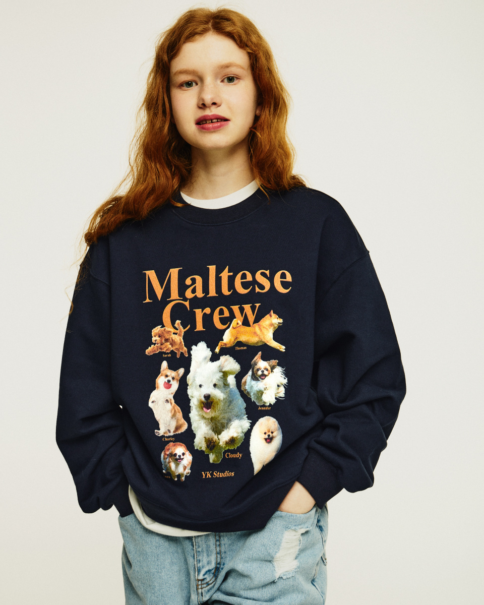 さらに100円引き◆Wai Kei◆Maltese GOOREUM Nag Sweatshirt MUSINSA | WAI KEI MALTESE ARCHIVE SWEATSHIRT BLACK