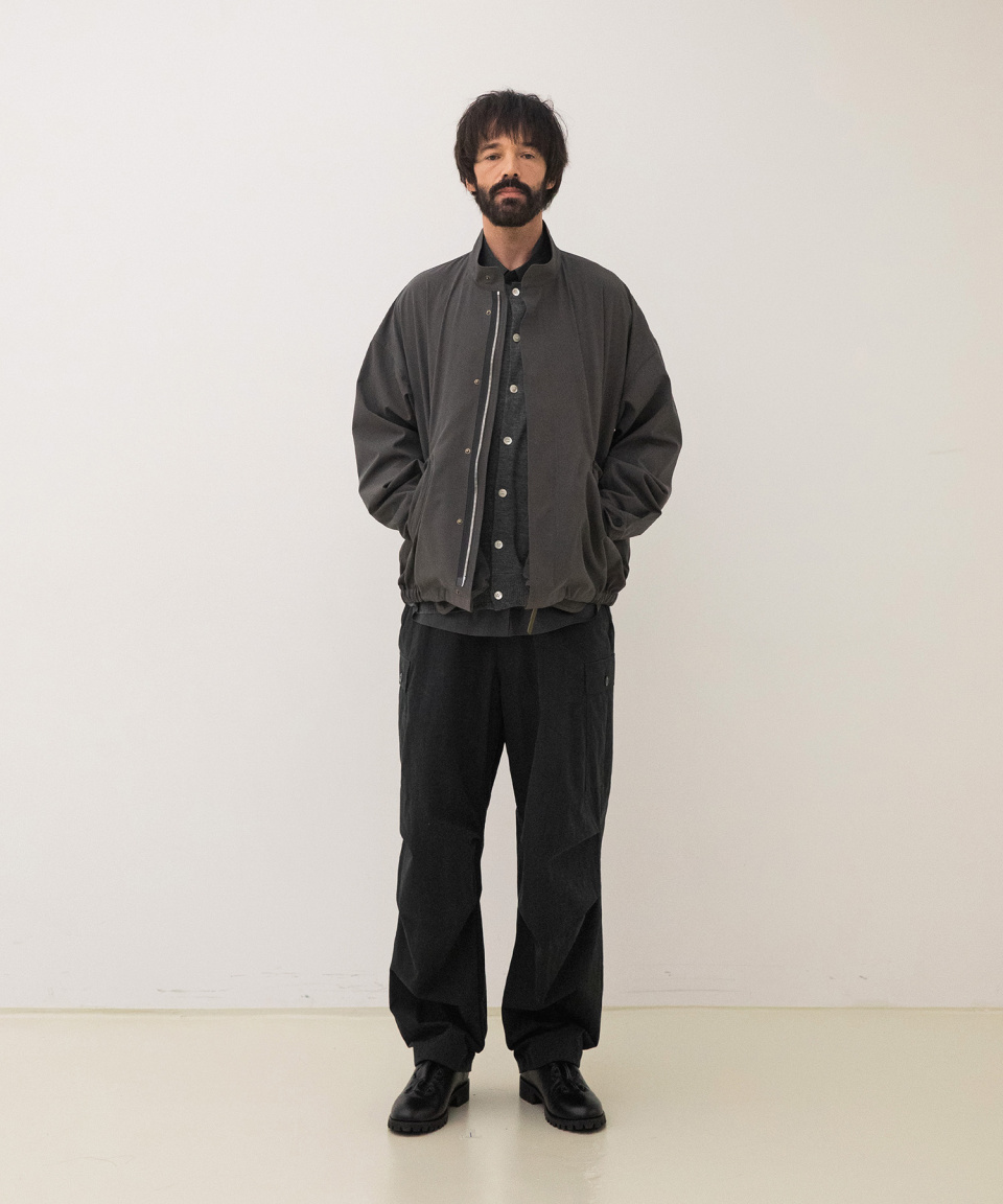 어나더 오피스(ANOTHER OFFICE) Neo Short Mods Jacket (Pewter