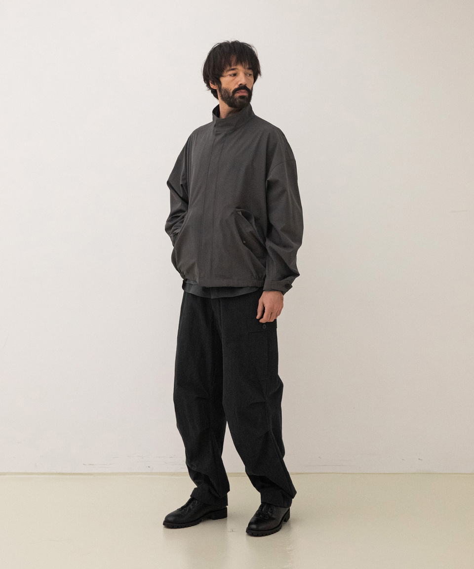어나더 오피스(ANOTHER OFFICE) Neo Short Mods Jacket (Pewter