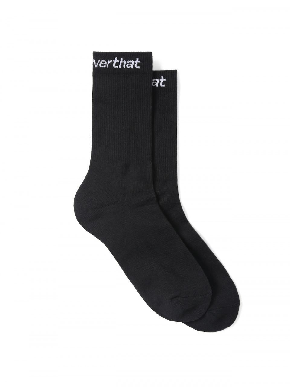 디스이즈네버댓(THISISNEVERTHAT) SP-Logo Socks 3Pack Black