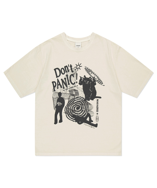 DON’T PANIC PIGMENT TEE_4colors