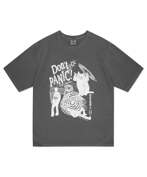 DON’T PANIC PIGMENT TEE_4colors