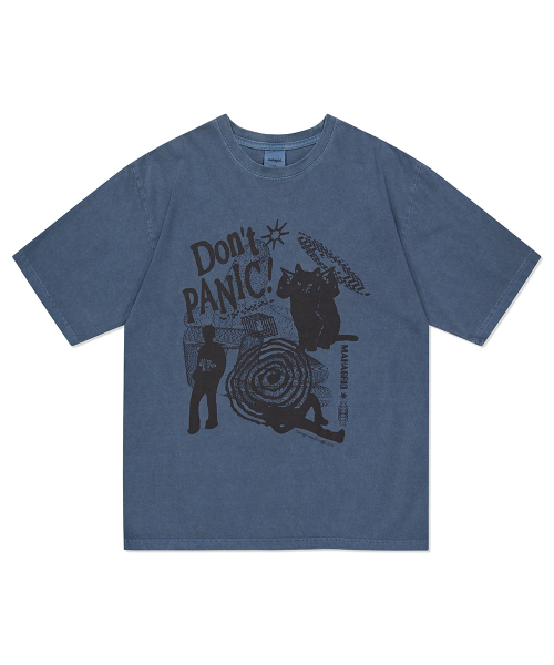 DON’T PANIC PIGMENT TEE_4colors