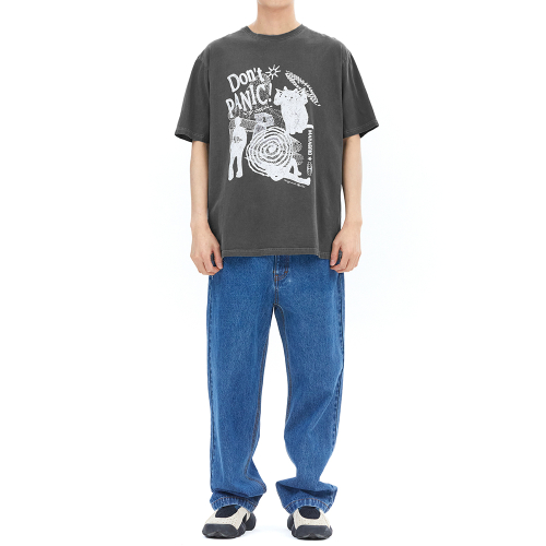 DON’T PANIC PIGMENT TEE_4colors