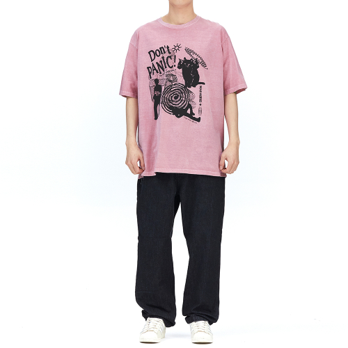 DON’T PANIC PIGMENT TEE_4colors