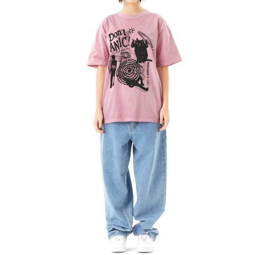 DON’T PANIC PIGMENT TEE_4colors