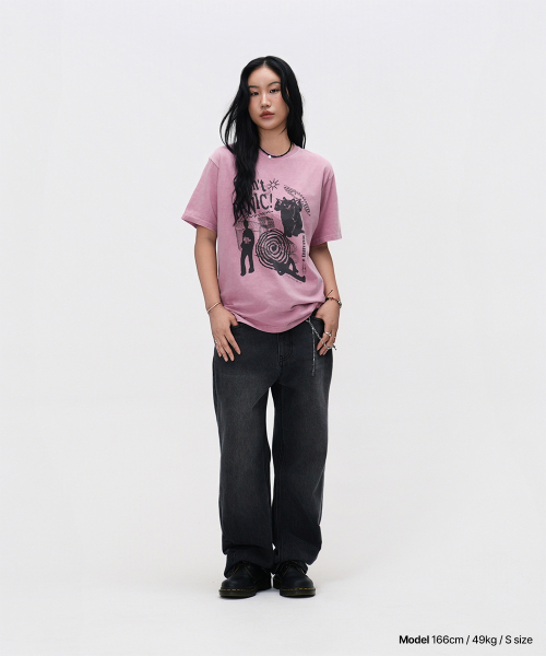 DON’T PANIC PIGMENT TEE_4colors