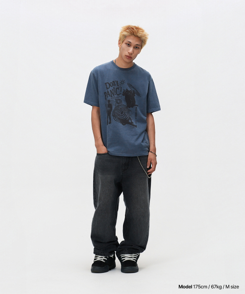 DON’T PANIC PIGMENT TEE_4colors
