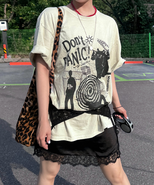 DON’T PANIC PIGMENT TEE_4colors