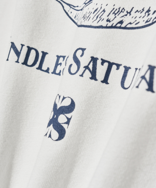 Capri Citron Drawing Summer Graphic T-Shirt Resort Ivory