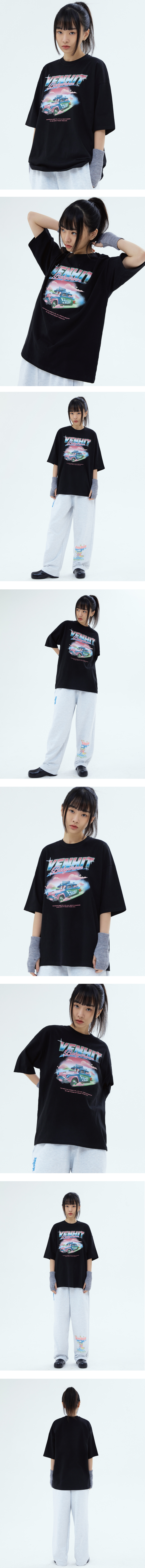 アイテム VENHIT BABY DRIVER オーバーフィット半袖Tシャツ | GVG